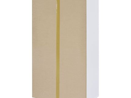 Geilys - 8 Shelf Bookcase With Arch Details - White