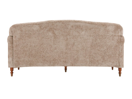 Loveseat Sofa, 2 Seater Couch With Rolled Arms