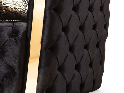Naomi - Button Tufted Loveseat