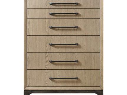 6 Drawer Chest With Smooth Glides - Brown