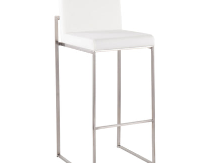 Fuji - Contemporary And Modern Elegance High Back Barstool