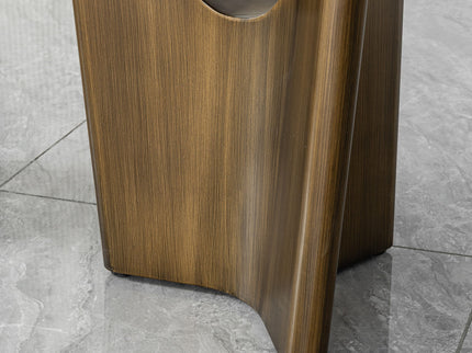 Console Table - Antique Bronze / Beige