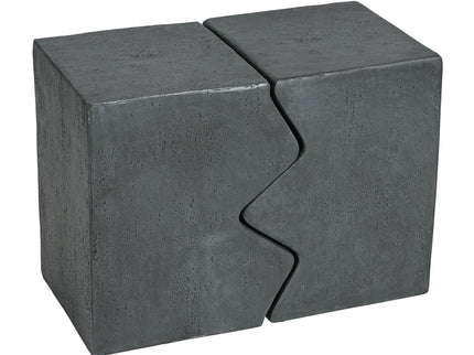 Rectangular Outdoor Indoor Accent Side Table (Set of 2)