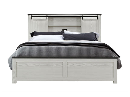 Avery - Bed With Bookcase Headboard