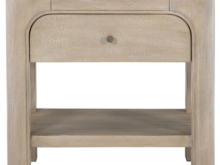 Flores - 1 Drawer Nightstand With Dual USB Ports - Mango Color