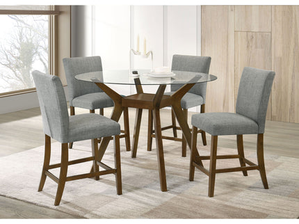 Flynn - 5 Piece Counter Height Dining Set