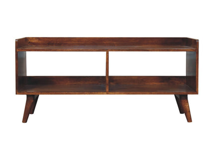 Open Top Media Unit - Brown