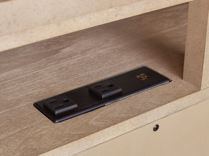 Entertainment Console With Storage - Sand