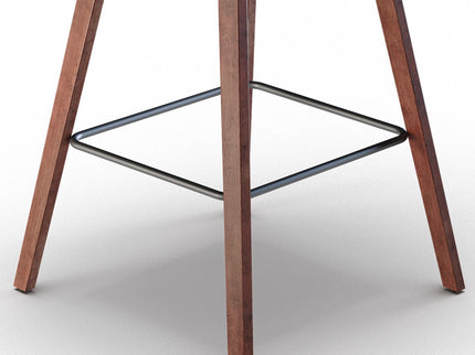 Addy - Counter Stool (Set of 2) - Distressed Brown