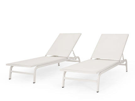 Finn - Contemporary Chaise Lounge For Outdoor Relaxation