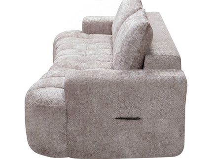 Extra Large Curved Front Compressed Sectional Sofa