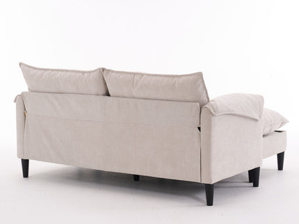 Convertible Combination Sofa With Footstools With Storage