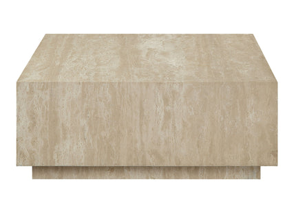 Deon - Travertine Table - Beige