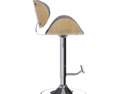 Marana - Handcrafted Bentwood Adjustable Swivel Bar Stool