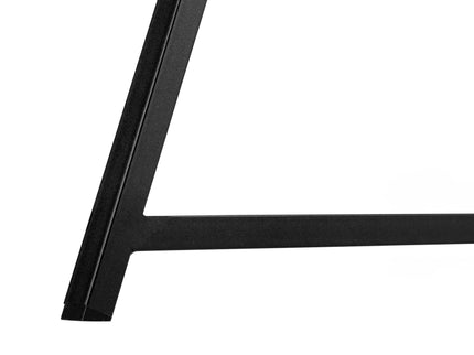 Computer Desk For Home Office, Laptop, Storage Shelves, Marble Look Contemporary & Modern