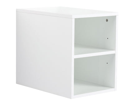 Wall Mounted Bathroom Vanity With Sink, Soft Close Doors, Cabinet & Half Door