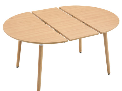 3 In 1 Extendable Dining Table - Wood