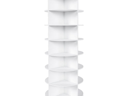 Rotating Shoe Rack Tower