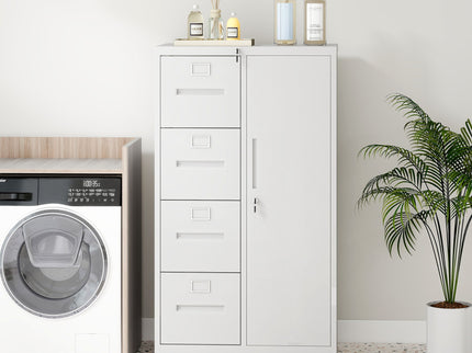 Storage Vertical Filing Cabinet With Lock