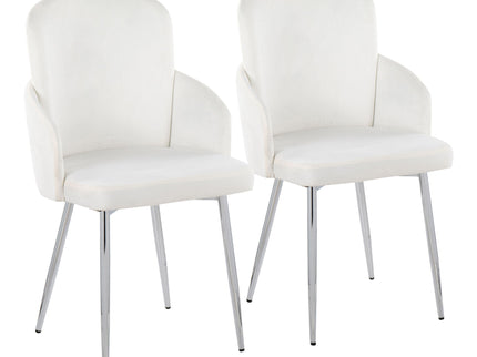 Dahlia - Contemporary, Dining Chair (Set of 2)