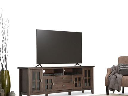 Artisan - TV Media Stand - Natural Aged Brown