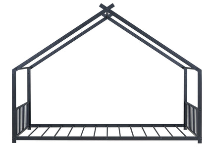Metal House Bed
