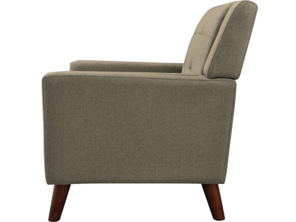 Luminaesque - Fabric Upholstered Armchair With Tufted Back