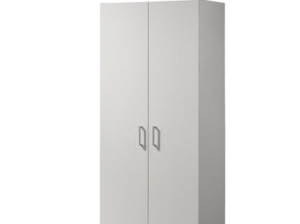 Alara - Height Simplistic Double Door Storage Cabinet - White