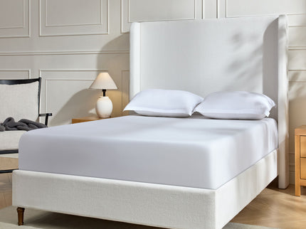 Harper - Tall Headboard Upholstered Bed / High Headboard / Elegant Simplicity / No Box Spring Needed