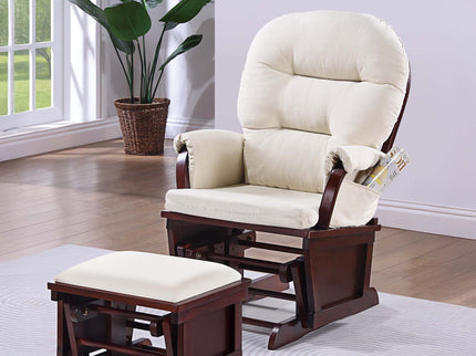 Glider Chair With Ottoman