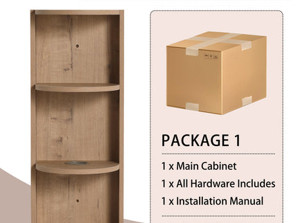 Bathroom Wall Mounted Storage Rack With Float Mounting Design