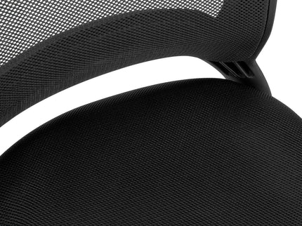 Office Chair, Adjustable Height, Swivel, Ergonomic, Armrests, Mesh - Black