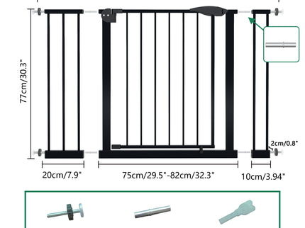Baby Gate For Stairs And Doorways