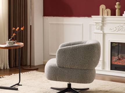 Cuddle Style Leisure Swivel Sofa Chair