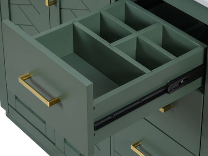 Bathroom Vanity With Sink Combo, Storage Cabinet, Freestanding Set With 3 Drawers & Soft Closing Doors