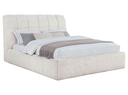 Branson - Platform Bed With Tufted Headboard