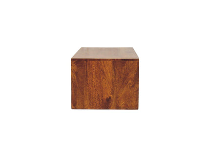 Lunar - 2 Drawer Wall Mounted Media Unit - Brown