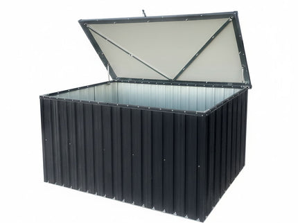 Out Door Metal Storage Box Store Medium - Black