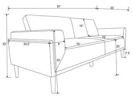Andrena - Track Arms Sofa