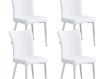 Minimalist Style Minimalist Dining Chairs With Metal Legs