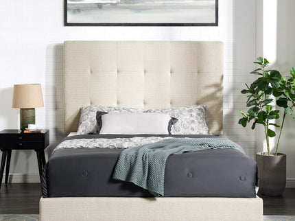 Tufted Upholstered Platform Bed