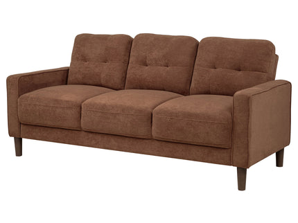 Heather - Track Arm Tufted Sofa - Rust