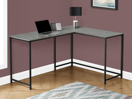 Computer Desk, Home Office, Corner, L Shape, Laptop, Contemporary & Modern