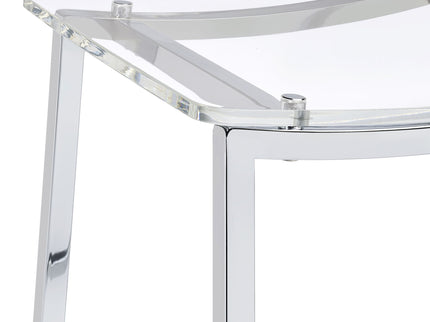 Staten - Backless Bar Stool (Set of 2) - Chrome