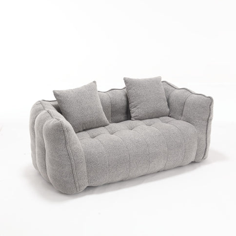 Cozy Beanbag Chair With High Resilience Foam Core For 2