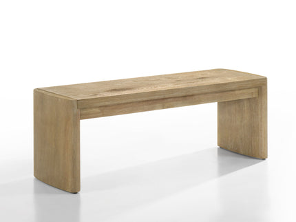 Magnus - Wide Dining Bench - Wooden Oak