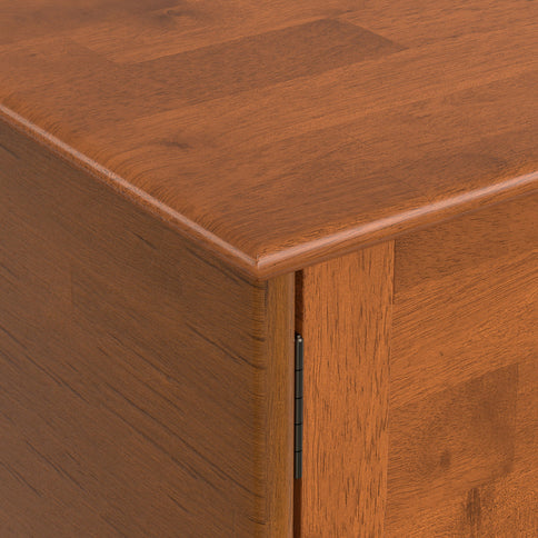 Draper - Handcrafted Mid Century Low TV Media Stand