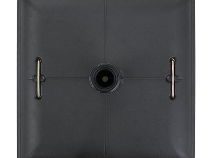 Wheelie - Stylish Square Umbrella Base With Stainless Steel Pole Handle