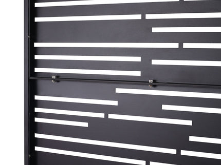 Outdoor & Indoor Freestanding Metal Privacy Screen