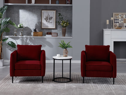 Accent Chair With Pillow For Living Room